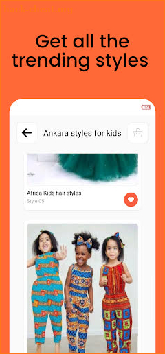 Ankara styles for kids screenshot