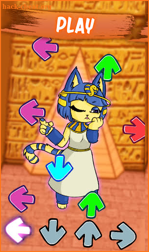 Ankha HD FNF Mod screenshot