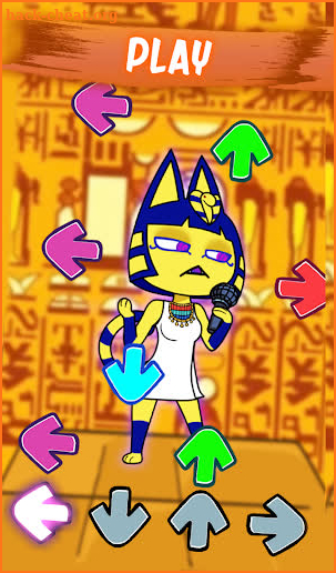 Ankha Remastered FNF Mod screenshot