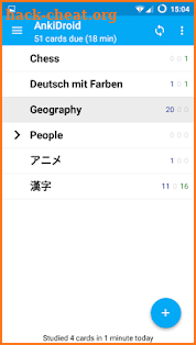 AnkiDroid Flashcards screenshot