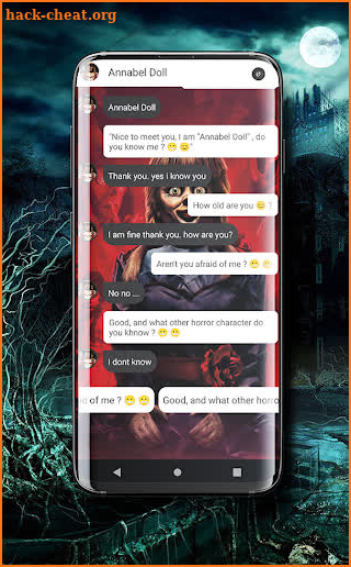 Annabelle Doll Scary Fake Call screenshot