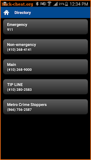 Annapolis PD Mobile screenshot