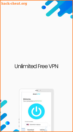 AnonVPN – Free VPN Proxy Server, Fast VPN, Adblock screenshot