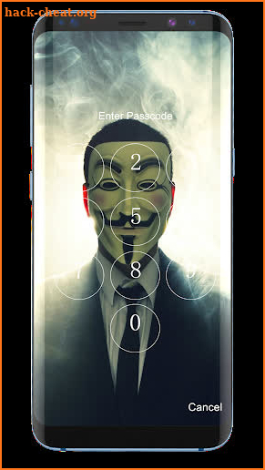 Anonymous Lock Screen screenshot