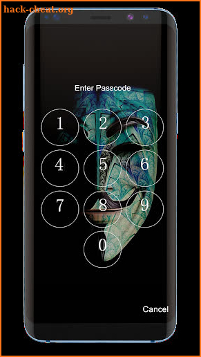 Anonymous Lock Screen screenshot