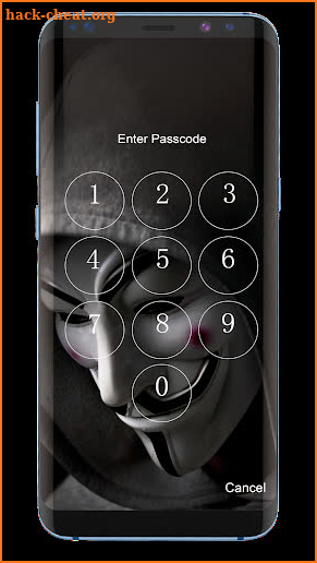 Anonymous Lock Screen screenshot