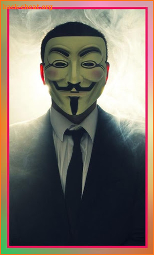 Anonymous Mask on Face camera Photo Editor screenshot