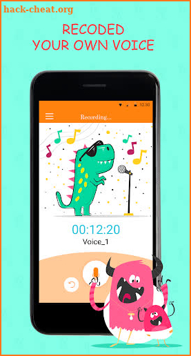 Anonymous Voice Changer, Voice Effects For Singing screenshot