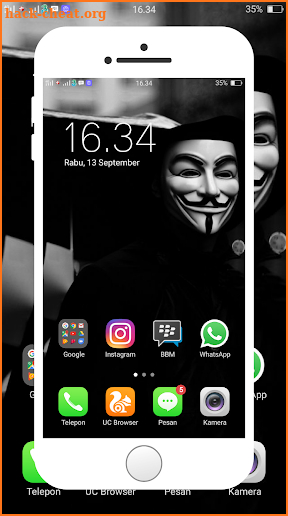 Anonymous Wallpaper screenshot