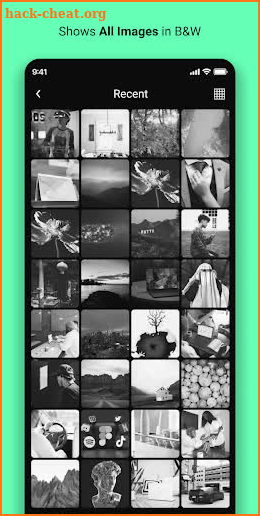 Ansal - Black & White Gallery screenshot