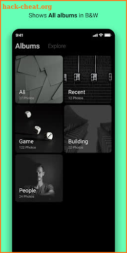 Ansal - Black & White Gallery screenshot