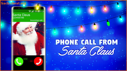 Answer call from Santa Claus (prank) screenshot