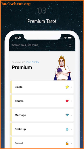 Answer Me Tarot Card Reading screenshot