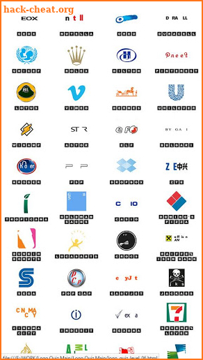 Answers for Logo Quiz screenshot