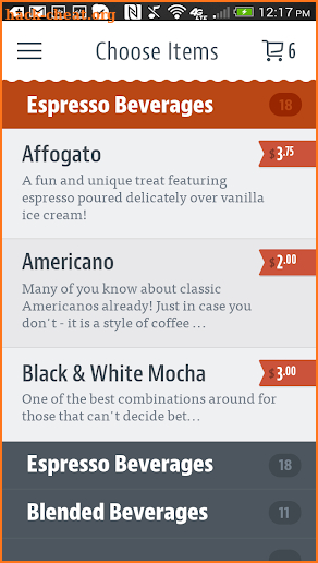 Anthem Coffee & Tea screenshot