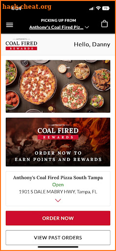 Anthony's Coal Fired Pizza screenshot