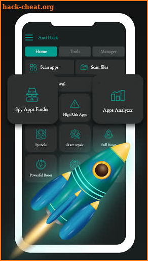 Anti Hack: Android Booster, WiFi Doctor & Anti Spy screenshot