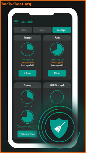 Anti Hack: Android Booster, WiFi Doctor & Anti Spy screenshot