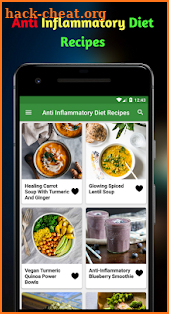 Anti Inflammatory Diet Recipes: Healthy Diet Meal screenshot