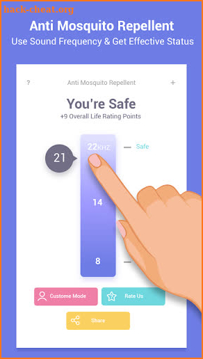 Anti-Mosquito Repellent:Frequency App for Mosquito screenshot