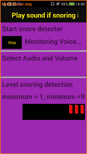 Anti Snore screenshot