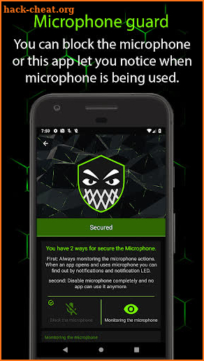 Anti spy: Camera & Microphone block screenshot