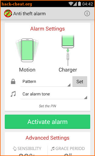 Anti Theft Alarm screenshot