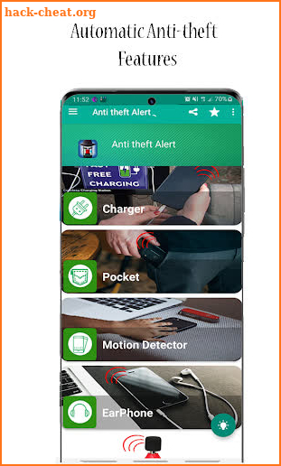 Anti Theft Alert screenshot