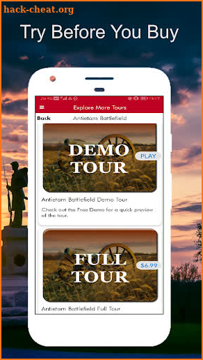 Antietam Battlefield Auto Tour Audio Guide screenshot