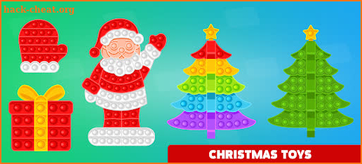 Antistress Christmas Pop It screenshot