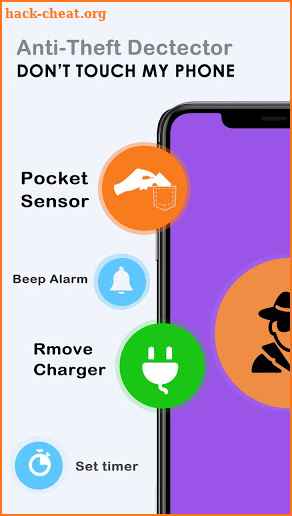 Antitheft Alarm Don't Touch My Phone screenshot