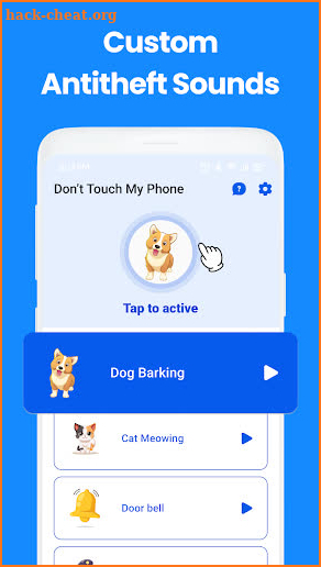 AntiTheft: Dont Touch My Phone screenshot