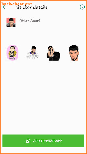 Anuel AA Stickers for WhatsApp screenshot