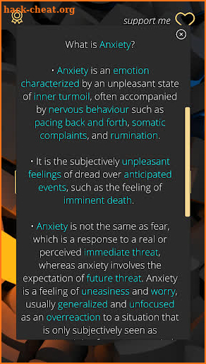 Anxiety Disorder Test screenshot