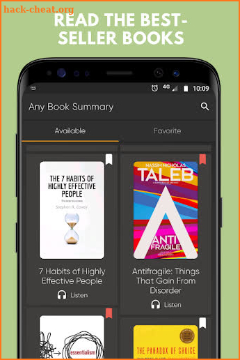 Any Book Summary: Fiction & Non-fiction screenshot