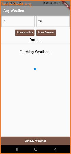 Any Weather screenshot