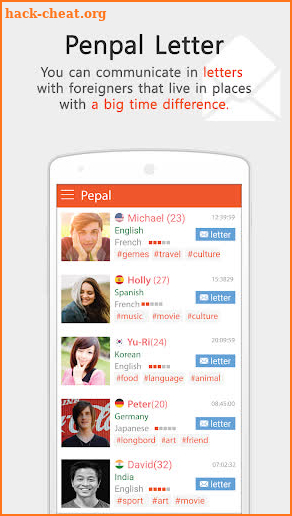 Anygram : Make Global Friends screenshot