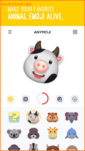 Anymoji | 3D Animated AR Emoji screenshot