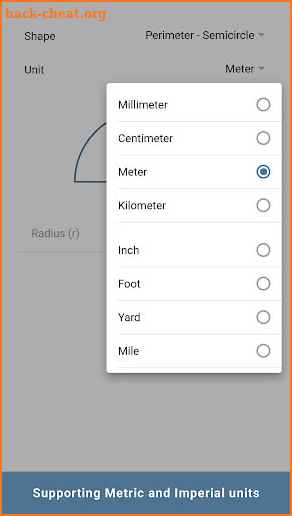 AnyShape Free - Calculate Perimeter, Area, Volume screenshot