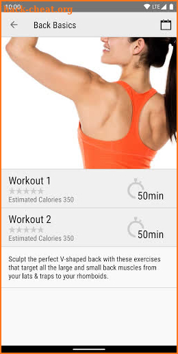 Anytime Workouts screenshot