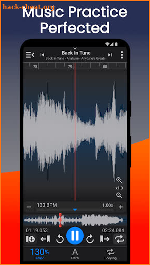 Anytune - Music Speed Changer screenshot