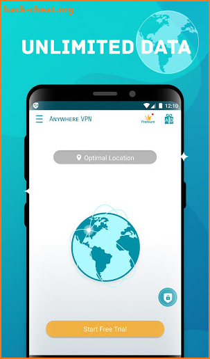 Anywhere VPN -Secure Free Unlimited VPN Proxy WiFi screenshot