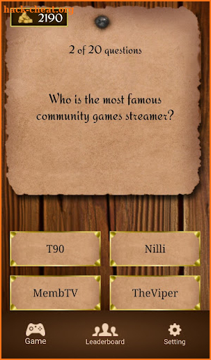 AoE 2 Quiz screenshot