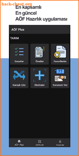 AÖF PLUS YEDEK screenshot