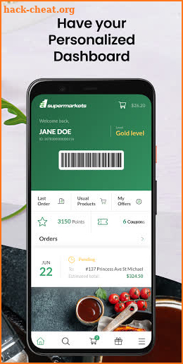 AOne Supermarkets App screenshot