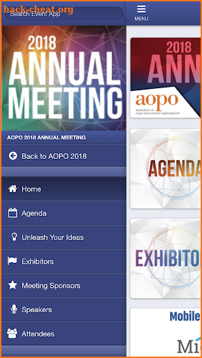 AOPO2018 screenshot