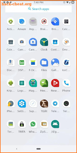 AOSP Launcher 3 screenshot