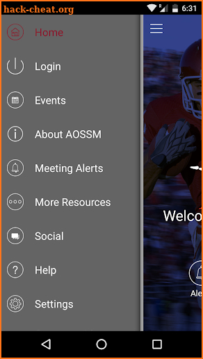 AOSSM screenshot