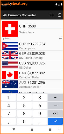 AP Currency Converter screenshot