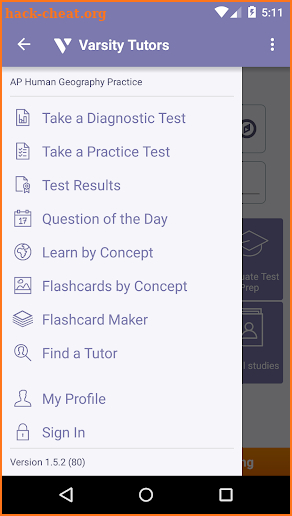 AP Human Geography Practice screenshot